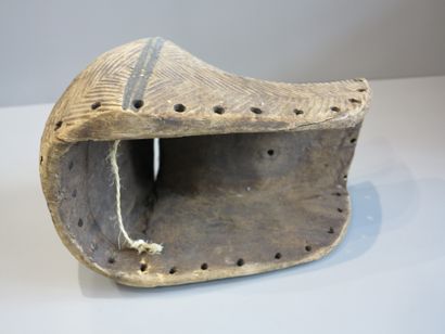 Masque miniature Kifwebe féminin, la totalité...