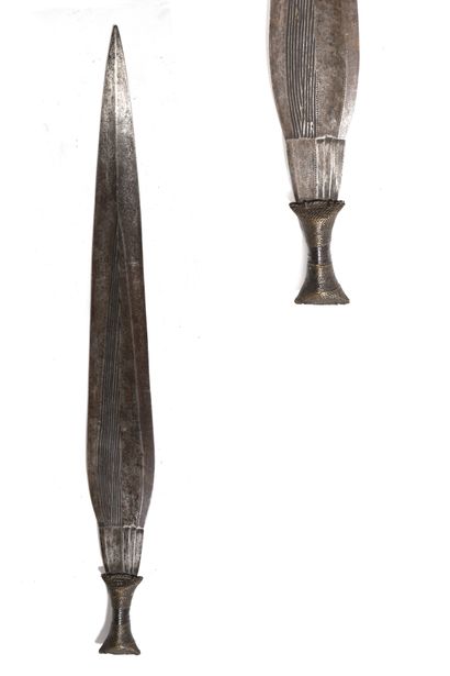
Boa sword with grooved blade in the shape...