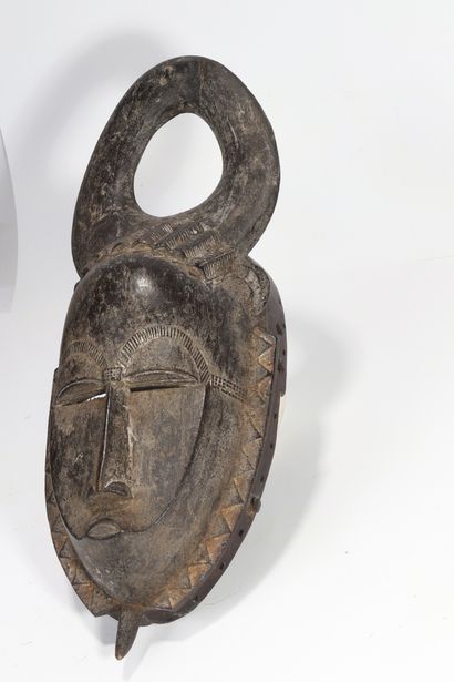 Masque anthropozoomorphe de style Yaoure