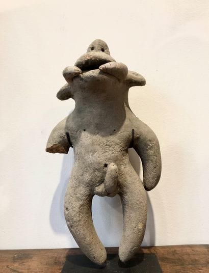 Représentation anthropozoomorphe ithyphallique...