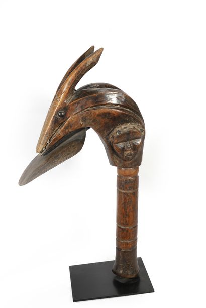 Herminette, exceptionnel objet coutumier,...