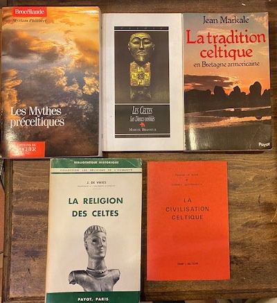 [BRITTANY - CELTISM] Lot of 5 volumes: PHILIBERT....