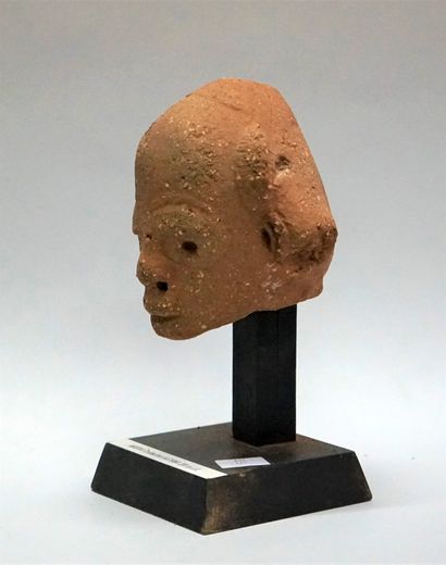 Tête anthropomorphe présentant un visage...