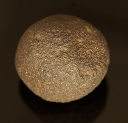 Meteorite Chondrite NWA. Spherical shape....