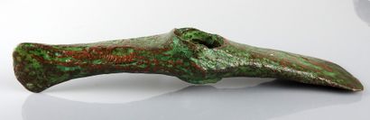Adze axe with collar, rare, characteristic...
