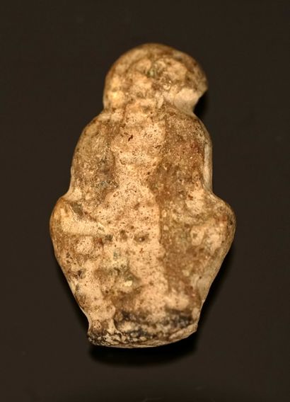 Small statuette presenting a parturient....