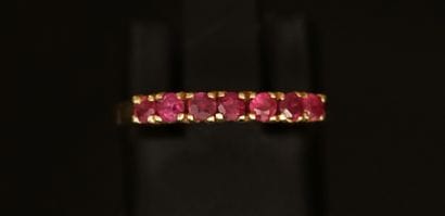 HALF ALLIANCE in 18K (750/°°) yellow gold...
