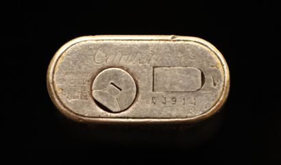 ENSEMBLE de 2 briquets: CARTIER à gaz en...