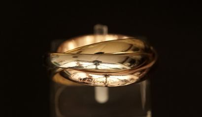 CARTIER - TRINITY - RING in 18k (750/°) yellow,...