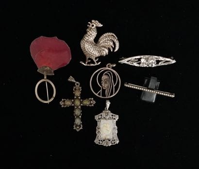 SET in silver (min 800/°°) composed of 4...