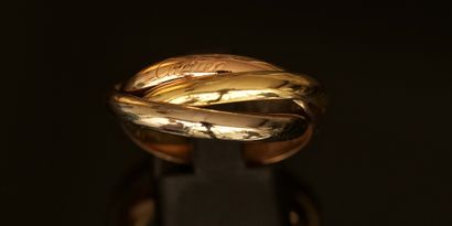 CARTIER - TRINITY - RING in 18k (750/°) yellow,...
