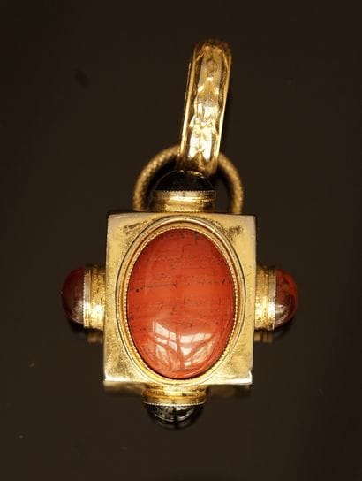 PHILIPPE FERRANDIS - PENDENTIF rectangulaire...