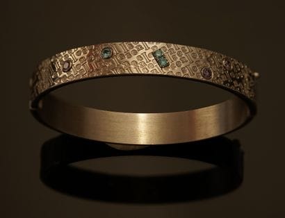 INES DE LA FRESSANGE - BRACELET rigide ouvrant...