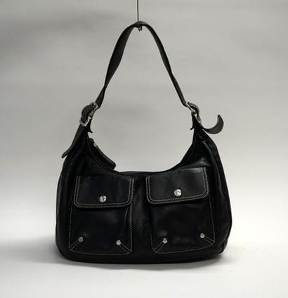 LONGCHAMPS - SAC besace porté épaule en cuir...