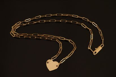 DINH VAN - NECKLACE in 18k (750/°°) yellow...
