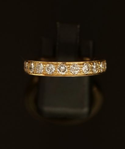 1/2 ALLIANCE in 18k yellow gold (750/°°)...