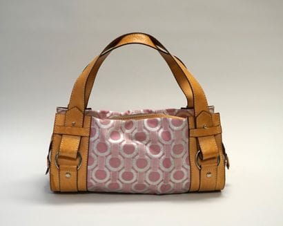 LANCEL - SAC type bowling modèle 