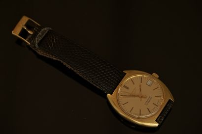 LONGINES - WATCH in 18K (750/°°) yellow gold,...