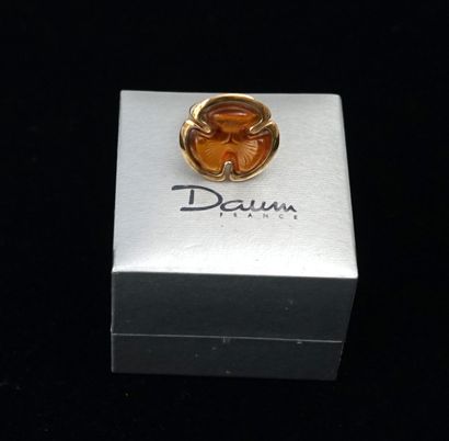 DAUM - Gilded silver ring (925/°°) - vermeil...