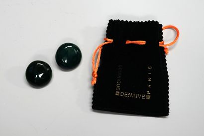 DOMINIQUE DENAIVE - PAIR OF EAR CLIPS in...