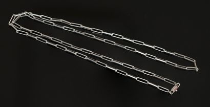 DINH VAN - LONG CHAIN in silver min 800°/°°,...