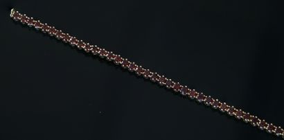 BRACELET line silver gilt 925 / ° ° (vermeil)...