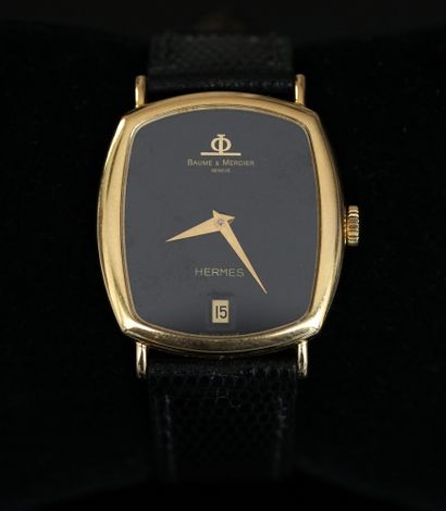 
BAUME & MERCIER pour HERMES - MONTRE bracelet...