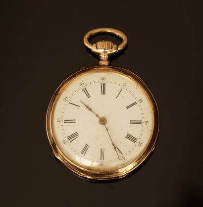 GOUSSET WATCH in 18K yellow gold (750/°°)...