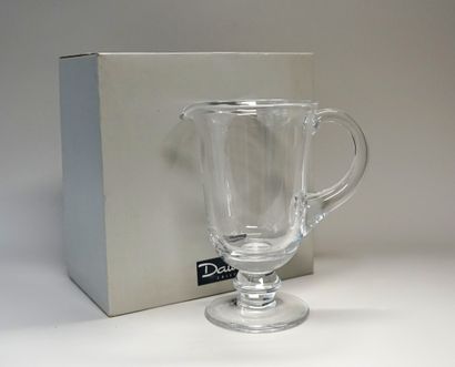 DAUM - Water jug Beaugency model. Signed...