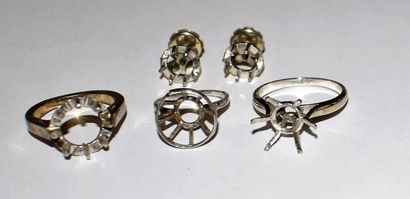 LOT of old WATCHS in platinum and white gold...