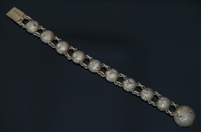 BRACELET en argent doré (vermeil) 84 Zolotniks...