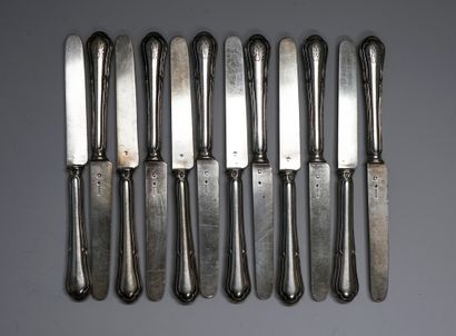 ODIOT - 12 fruit knives model filet coutour,...