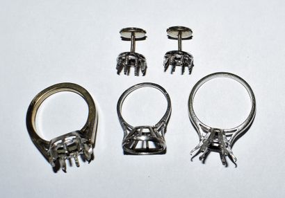 LOT of old WATCHS in platinum and white gold...