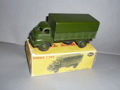 DINKY TOYS GB n° 621 Ton army wagon (en ...