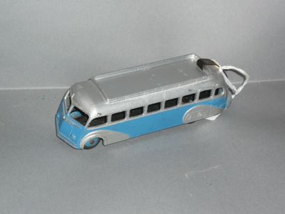DINKY TOYS n°29E Autobus Isobloc bleu/argent,...