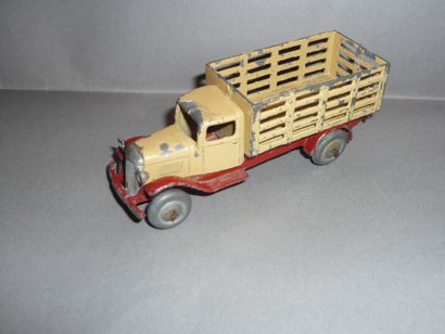 DINKY TOYS n°25F Camion maraîcher jaune/rouge...
