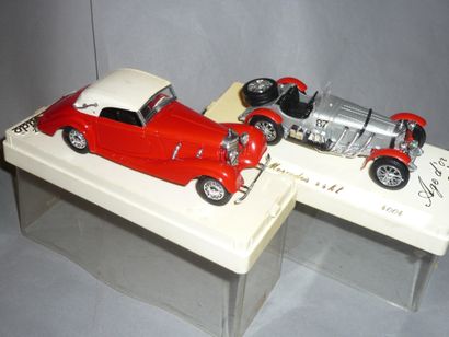 Lot SOLIDO: Mercedes 540 K et Mercedes a...