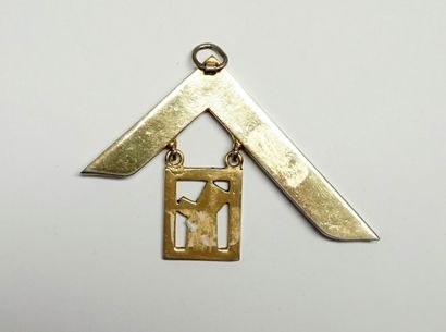 FREEMASONRY -
Jewel PENDANT of past Worshipful...