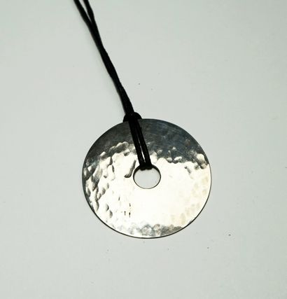 DINH VAN : Hammered silver 