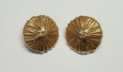 CHRISTIAN LACROIX - PAIR OF EAR CLIPS Chinese...