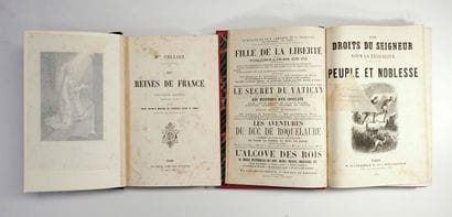 HISTORY - 2 books :

LES DROITS DU SEIGNEUR...