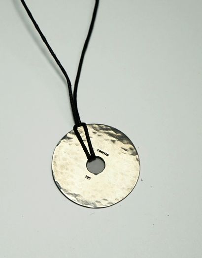 DINH VAN : Hammered silver 