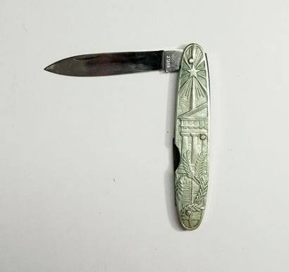FRANC-MASONRY - Oval file steel and stainless...