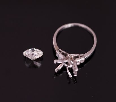 DIAMOND half-cut for 2ct approximately (2...