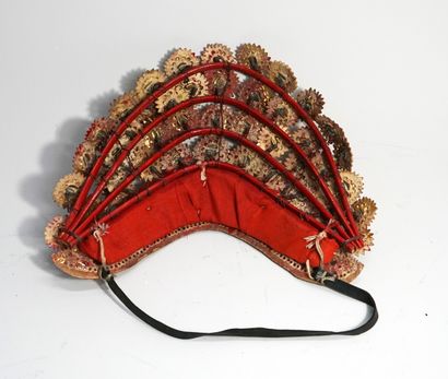 Traditional Balinese dance headdress made...