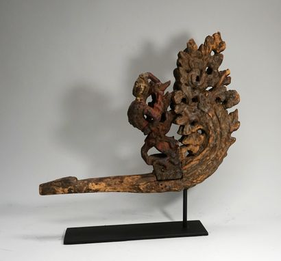 Element of temple decoration representing...