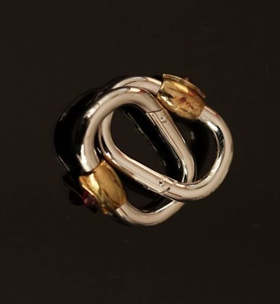 YVES SAINT LAURENT - PAIR of cufflinks in...