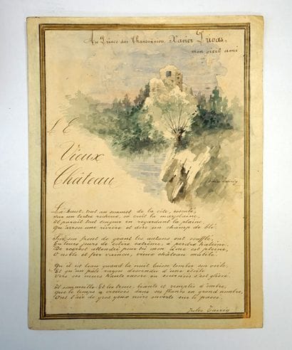 JULES TAIRIG for XAVIER PRIVAS
Poem 