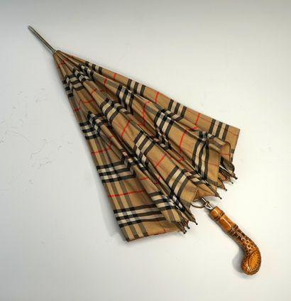 BURBERY'S - VINTAGE PARAPLUIE with engraved...