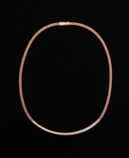 DALIA - NECKLACE, flexible and rigid in the...